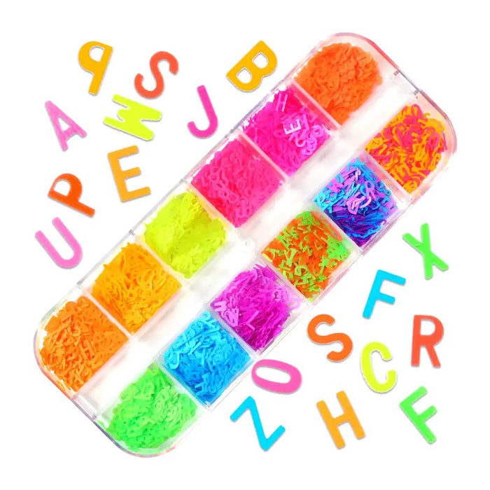 Letter Lash Decals False Eyelash Accessories Mega Lash Academy #1