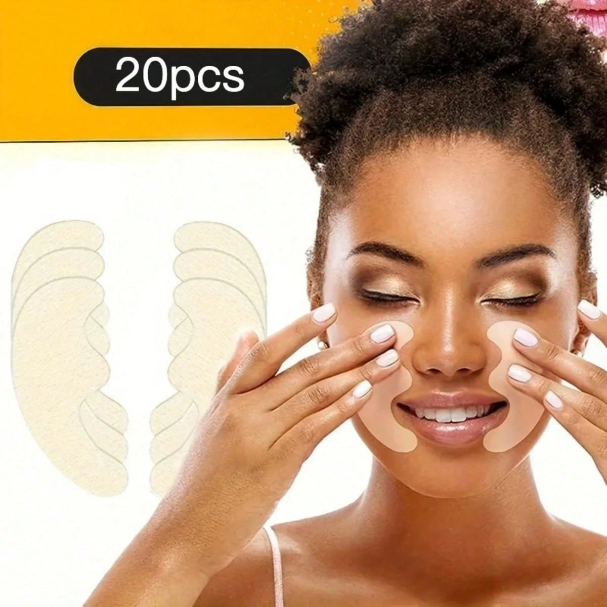 [Lifting Patch]20pcs/Pack Nasolabial Fold Lifting Patch, Facial Lifting Tool Suitable For All Skin Types, Adult Care, Lifting Tool, Facial Care, Beauty Expert Supplies, Massage, Facial Massage Tool, F