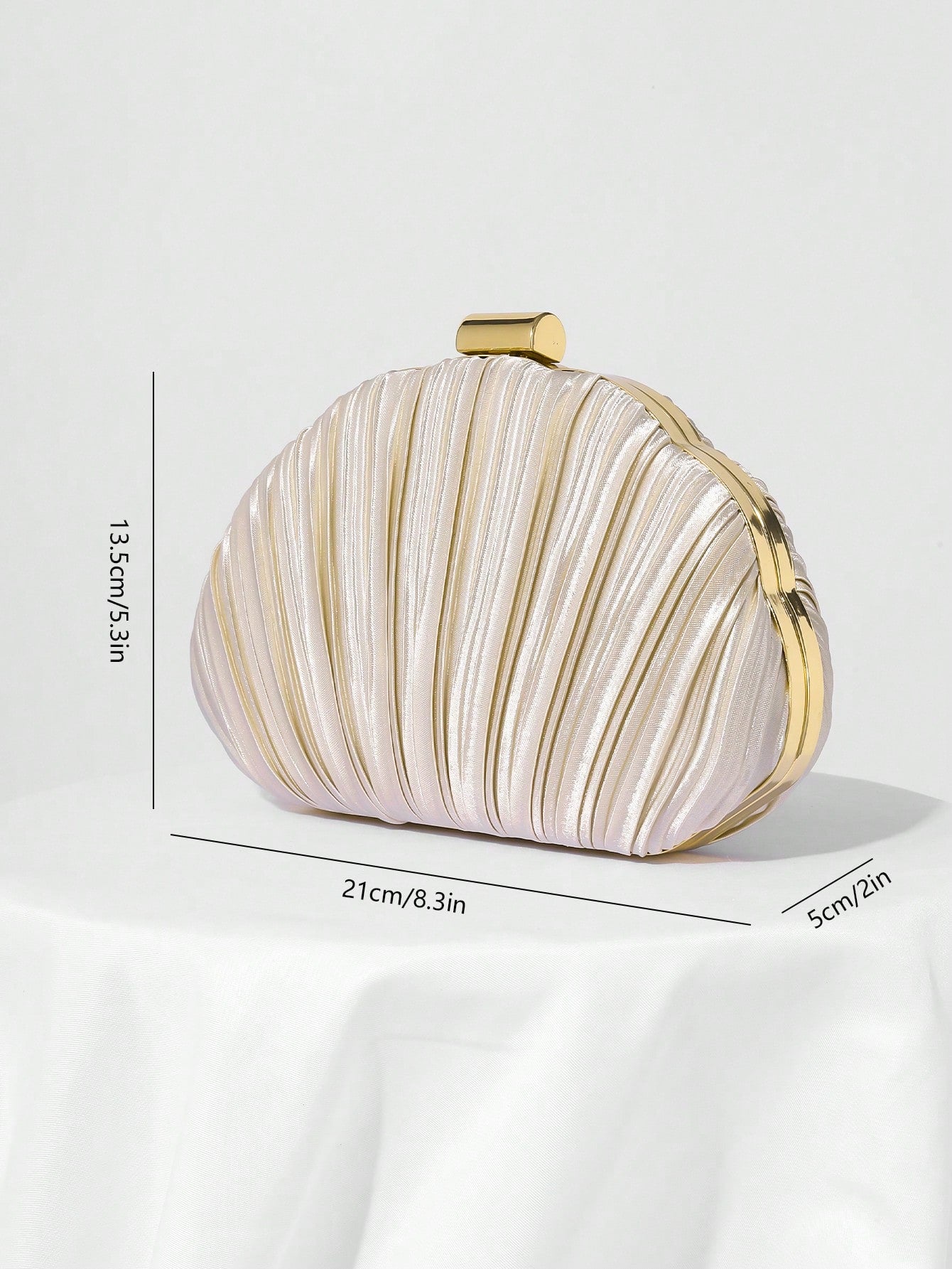 Lightweight, Business Casual Rhinestone Decor Bucket Bag Mini Drawstring Design,Straw Bag,Bride, Wedding Items