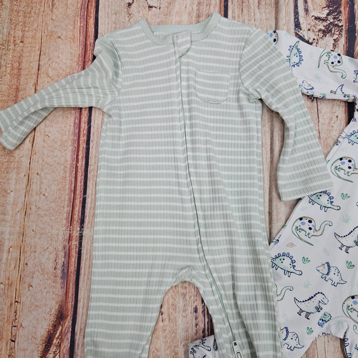 LITTLE ME DINO 2 PK FOOTIES LLQ15616N