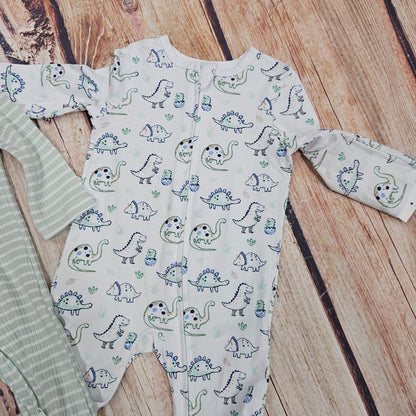 LITTLE ME DINO 2 PK FOOTIES LLQ15616N