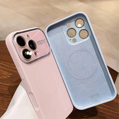Luxury Liquid Silicone, Matte Frosted,Shockproof, Camera Lens Protection, Compatible With MagSafe For 17/16/15/14/13 Pro Max CoverBest Gifts For Women- Perfect For Moms, Besties, Friends & Colleagues