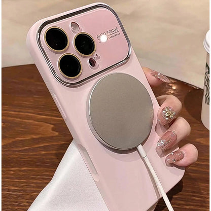 Luxury Liquid Silicone, Matte Frosted,Shockproof, Camera Lens Protection, Compatible With MagSafe For 17/16/15/14/13 Pro Max CoverBest Gifts For Women- Perfect For Moms, Besties, Friends & Colleagues