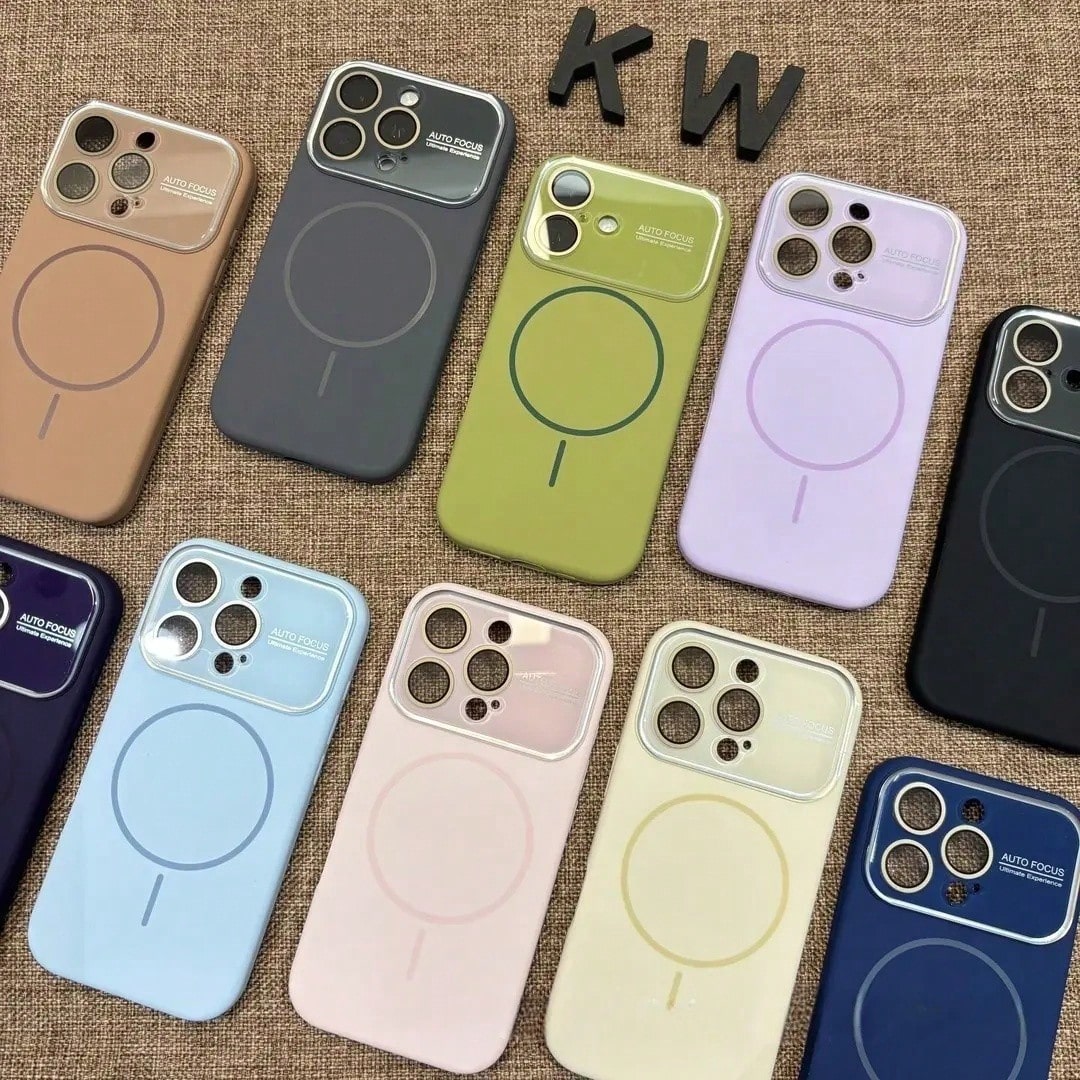 Luxury Liquid Silicone, Matte Frosted,Shockproof, Camera Lens Protection, Compatible With MagSafe For 17/16/15/14/13 Pro Max CoverBest Gifts For Women- Perfect For Moms, Besties, Friends & Colleagues