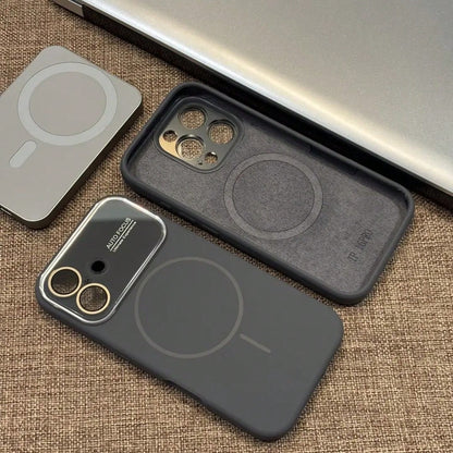 Luxury Liquid Silicone, Matte Frosted,Shockproof, Camera Lens Protection, Compatible With MagSafe For 17/16/15/14/13 Pro Max CoverBest Gifts For Women- Perfect For Moms, Besties, Friends & Colleagues