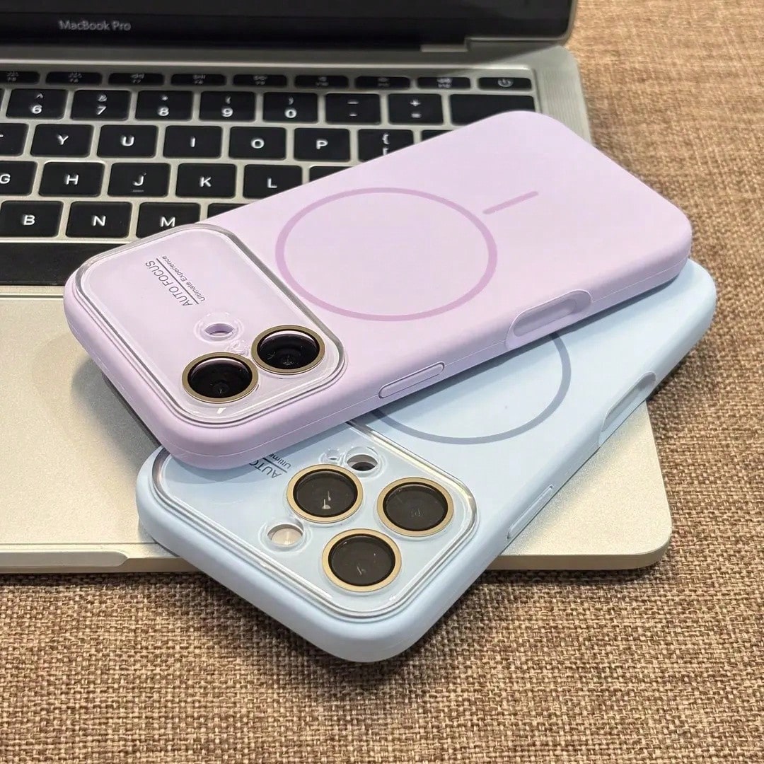 Luxury Liquid Silicone, Matte Frosted,Shockproof, Camera Lens Protection, Compatible With MagSafe For 17/16/15/14/13 Pro Max CoverBest Gifts For Women- Perfect For Moms, Besties, Friends & Colleagues