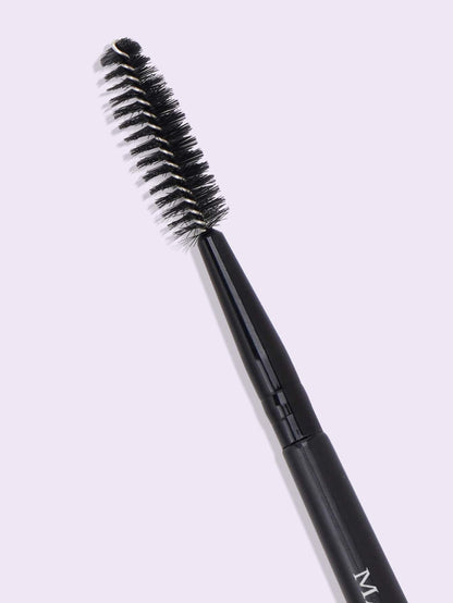 MAANGE 2pcs Double-Ended Eyebrow Brush Set, Makeup Tools, Soft Fiber Material, Convenient To Carry, Travel Essential, Eyebrow Brush, Eyeshadow Brush, Spiral Brush