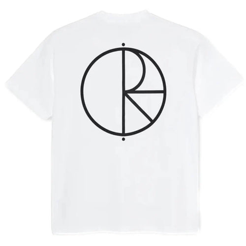 polar stroke logo tee white