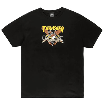 Thrasher x anti hero t-shirt black eaglegram Thrasher x anti hero t-shirt black eaglegram. Ideal für alle Situationen, stilvoll und anspruchsvoll. Thrasher ist das historische Skateboard-Magazin aus San Francisco.