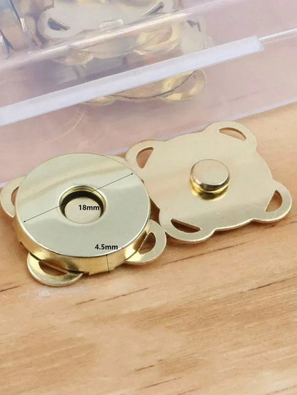 Magnetic Snap Button Metal Invisible Sewing Button Lock, Suitable For Wallets, Bags, Clothes, Crafts And DIY Accessories