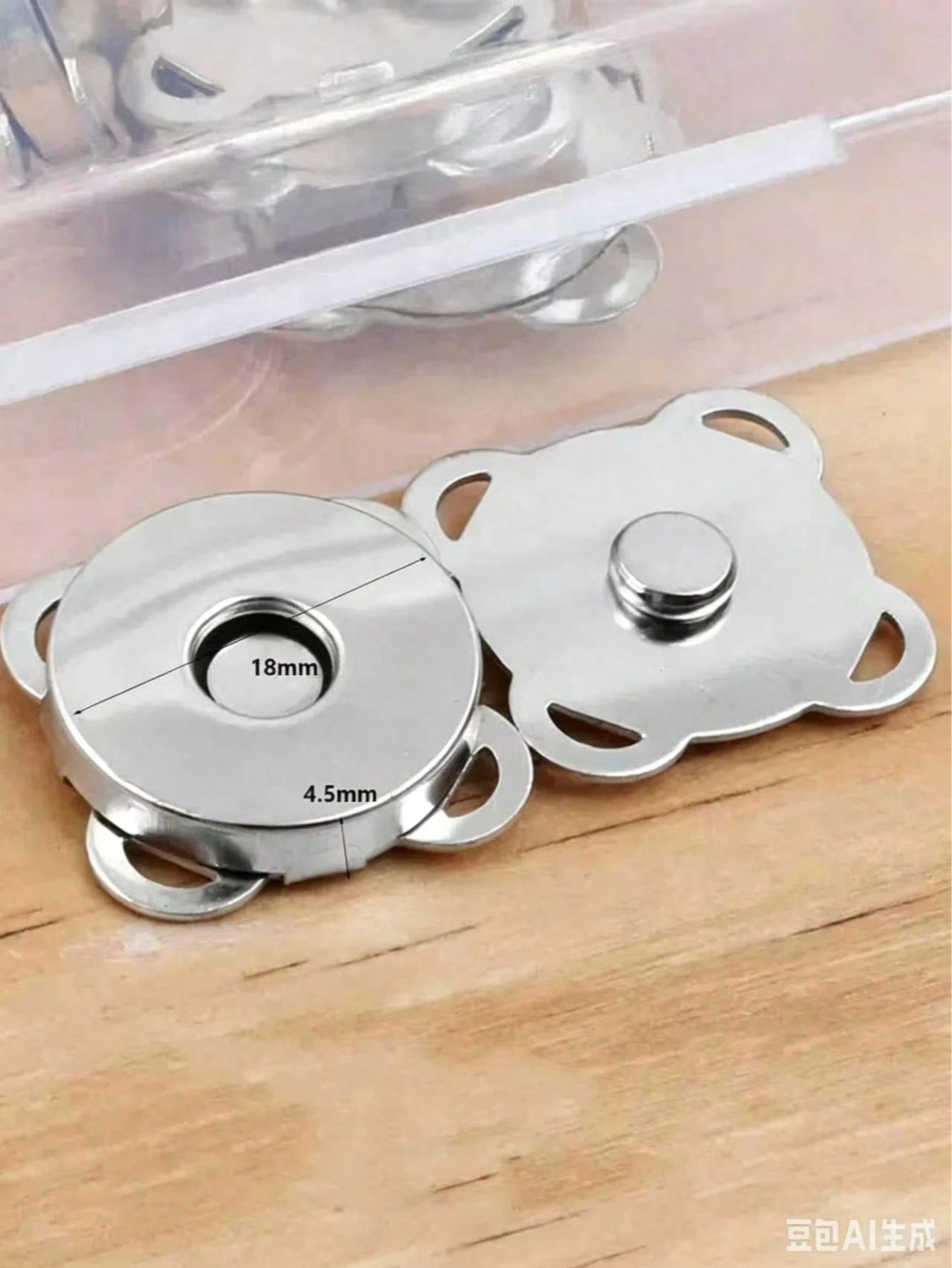 Magnetic Snap Button Metal Invisible Sewing Button Lock, Suitable For Wallets, Bags, Clothes, Crafts And DIY Accessories