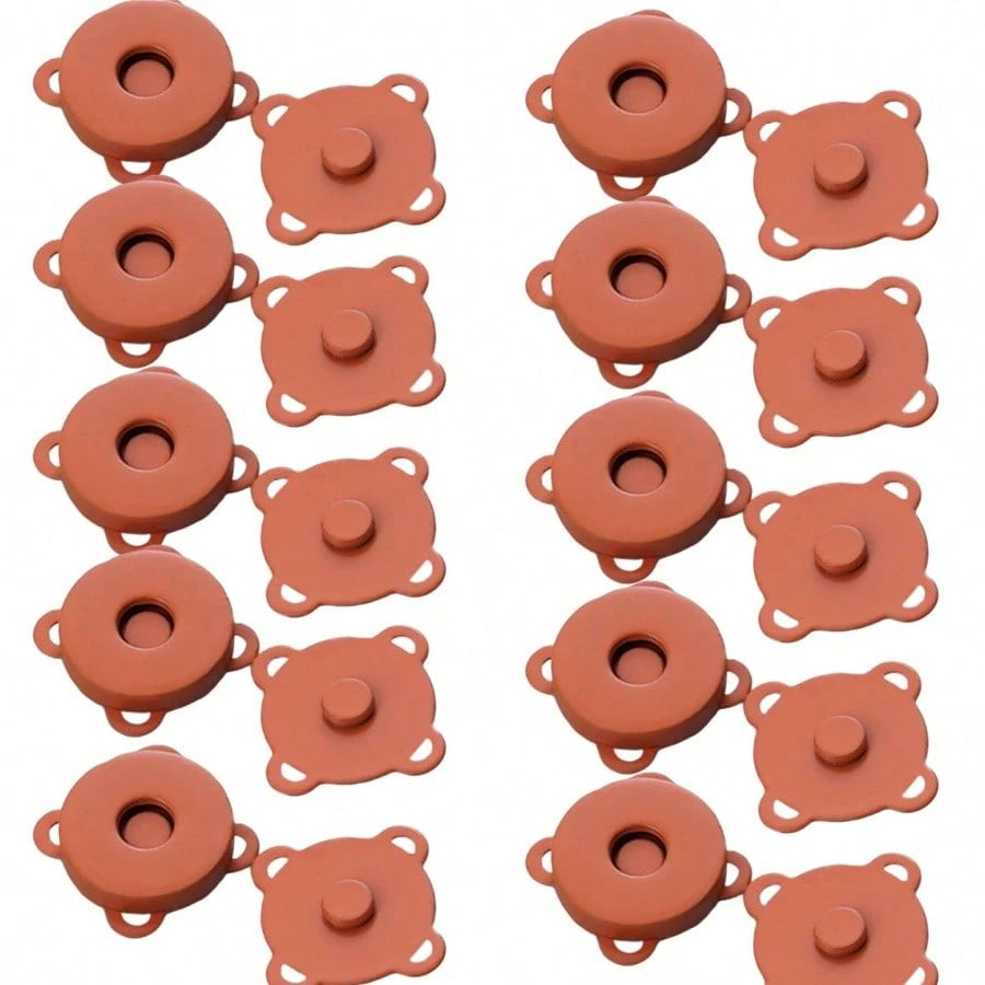 Magnetic Snap Button Metal Invisible Sewing Button Lock, Suitable For Wallets, Bags, Clothes, Crafts And DIY Accessories