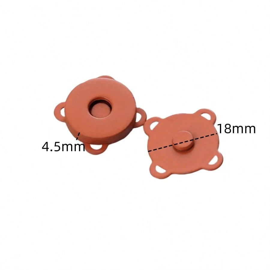 Magnetic Snap Button Metal Invisible Sewing Button Lock, Suitable For Wallets, Bags, Clothes, Crafts And DIY Accessories