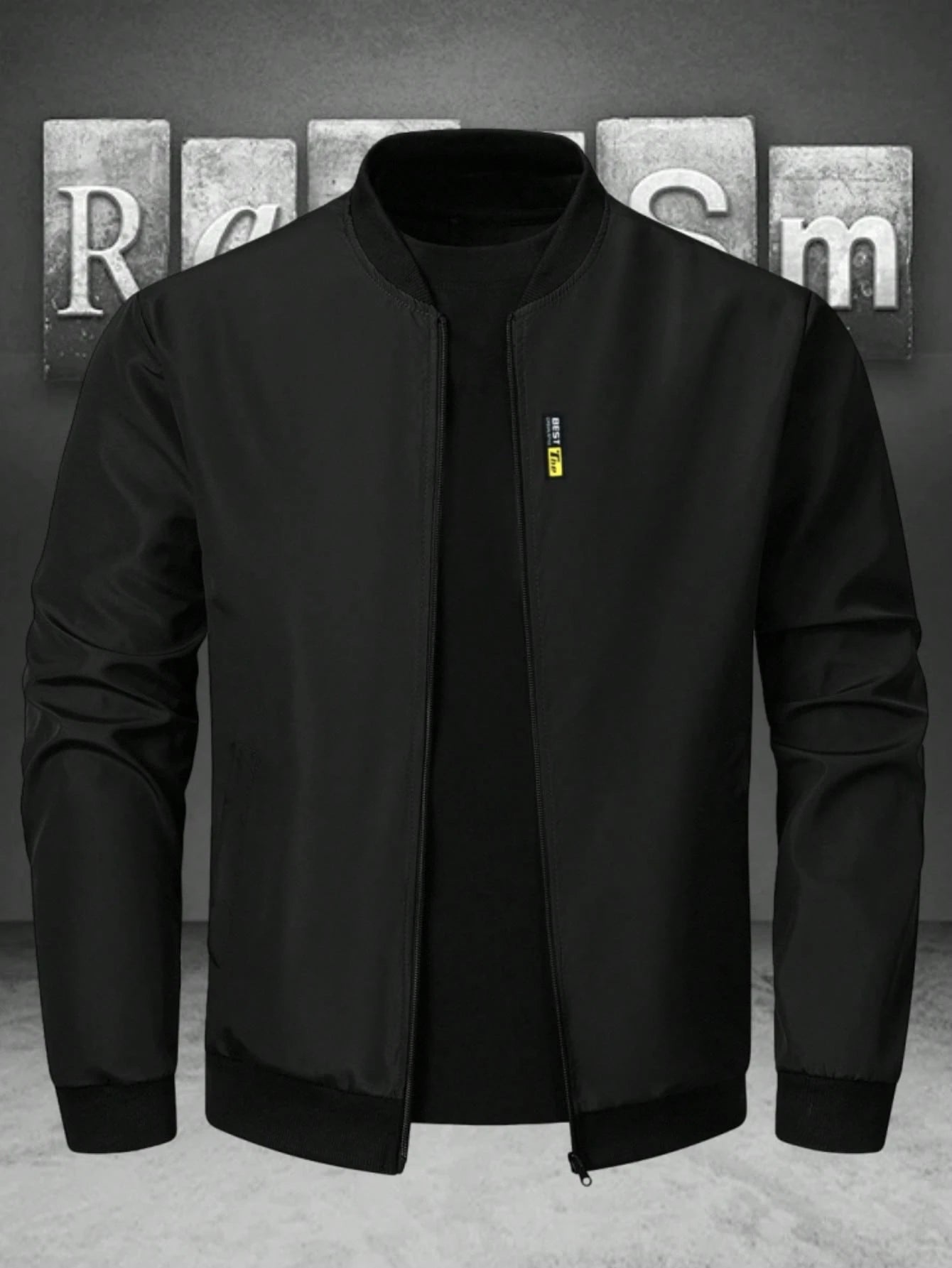 Manfinity Roghcode Men's Autumn Fashion Versatile Jacket