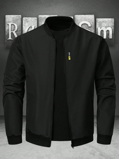 Manfinity Roghcode Men's Autumn Fashion Versatile Jacket