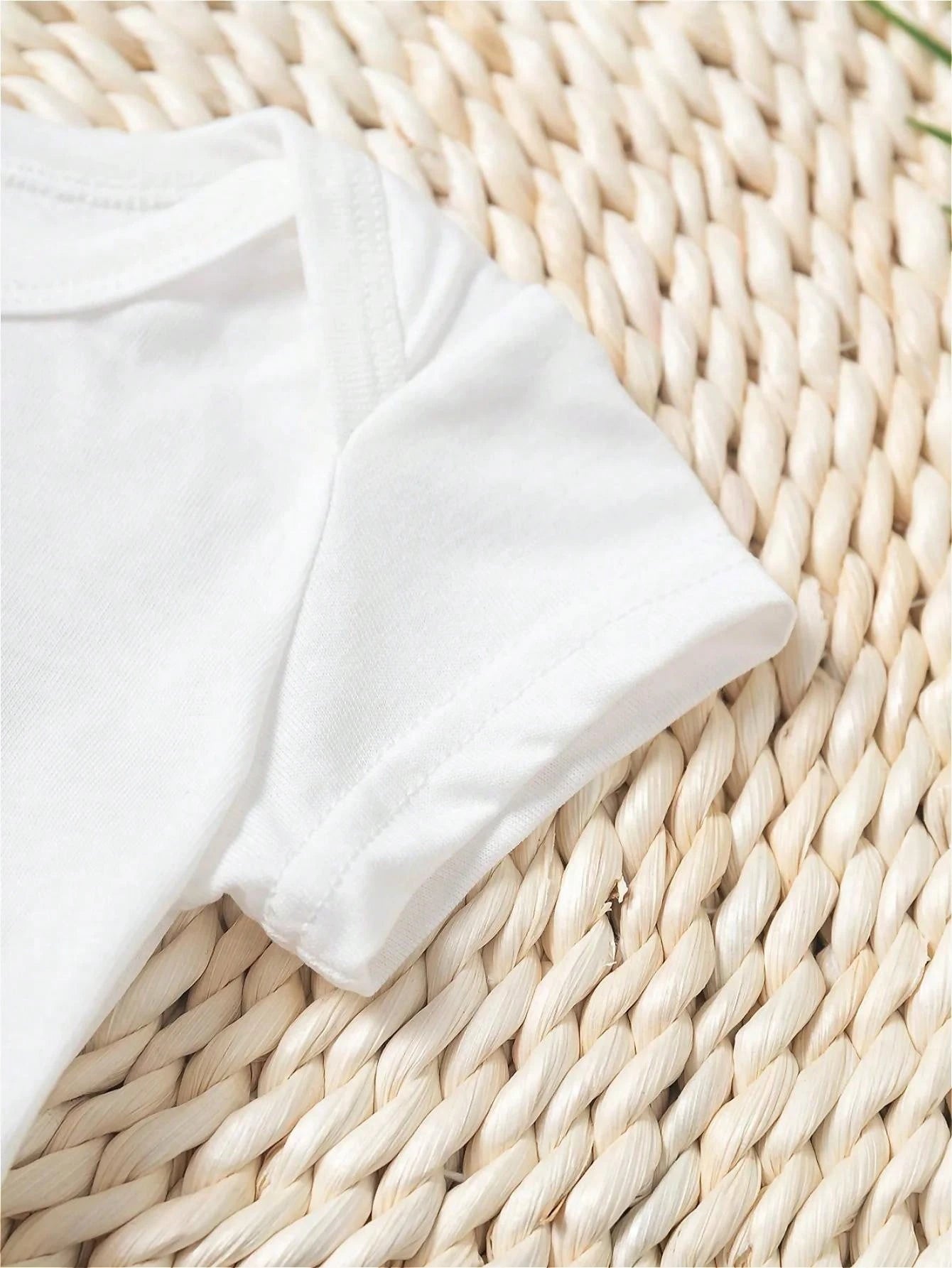 MANY FISH AND PENTAGRAMS Print Funny Baby Romper Casual Comfortable Short Sleeve Newborn Clothes Cotton Fashion Triangle Jumpsuit