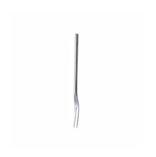 Matte Silver Cocktail Fork