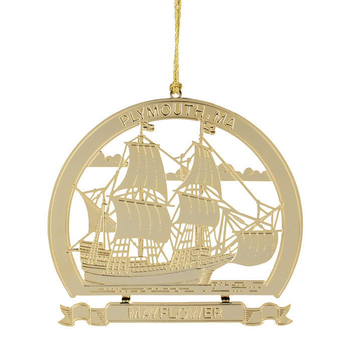 Mayflower Brass Ornament