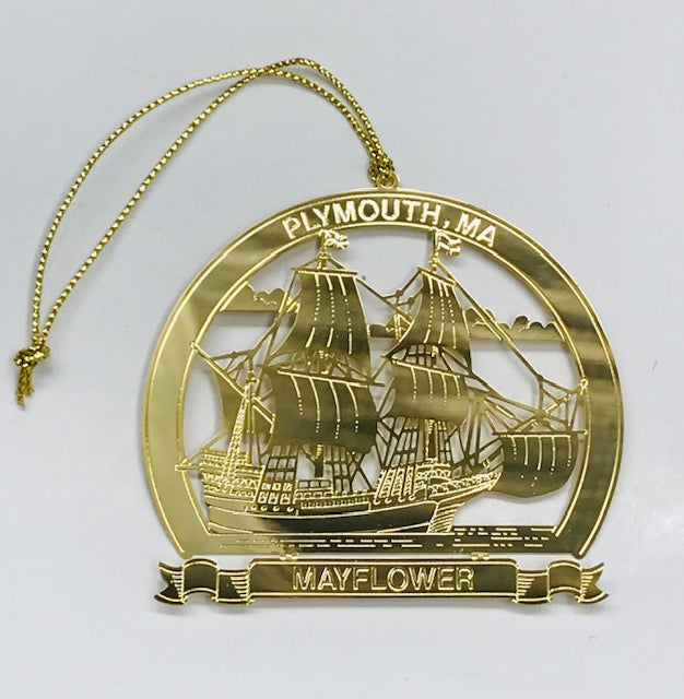 Mayflower Brass Ornament