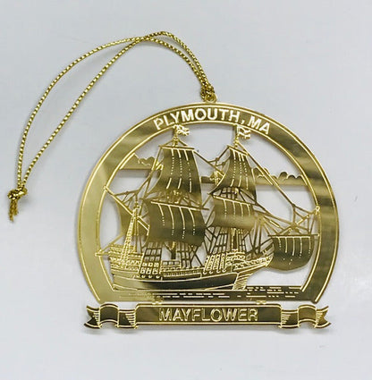 Mayflower Brass Ornament