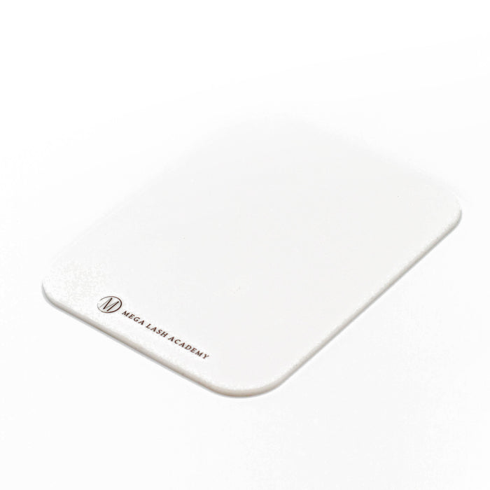 Mega Reusable XL Silicone Lash Pad Accessories Mega Lash Academy White