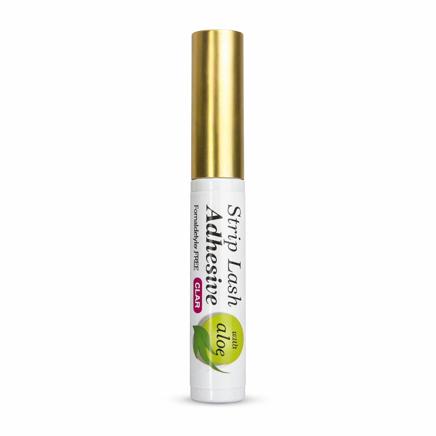 meilchily Clear Brush On Strip Lash Adhesive With Aloe Extract, Latex & Formaldehyde Free Hypoallergenic Eyelash Glue, 24H Long Lasting Waterproof Invisible Lash Glue For Sensitive Eyes & Lens Wearers