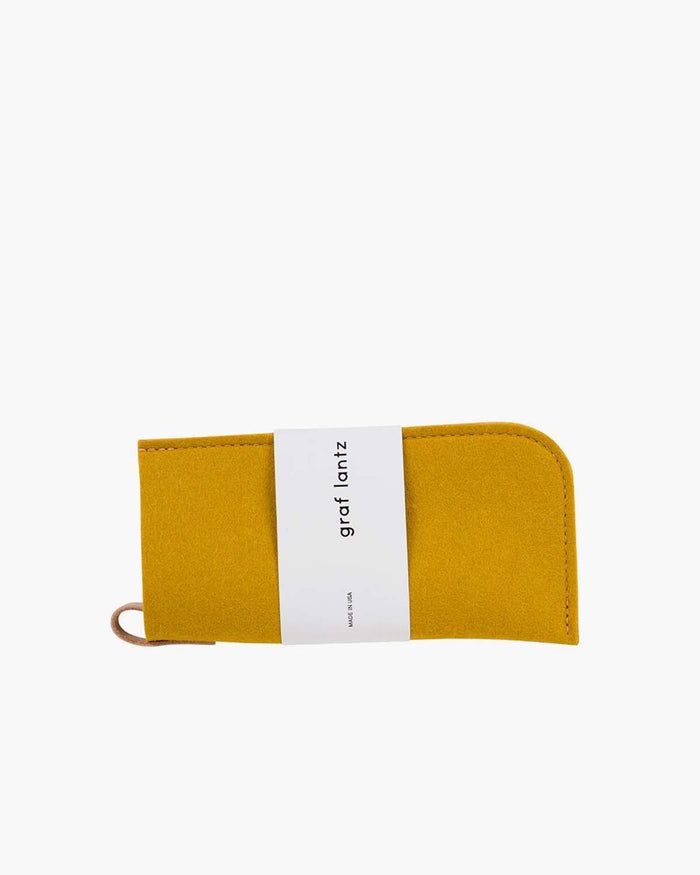 Dijon Felt Eyeglass Sleeve