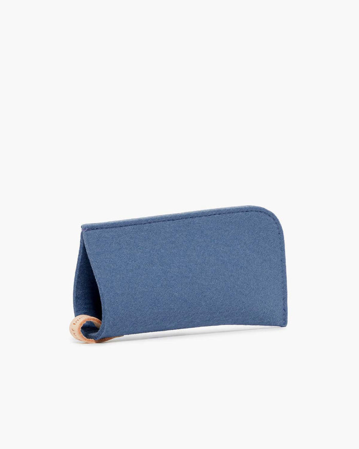 Merino Wool Felt Eyeglass Sleeve, Horizon