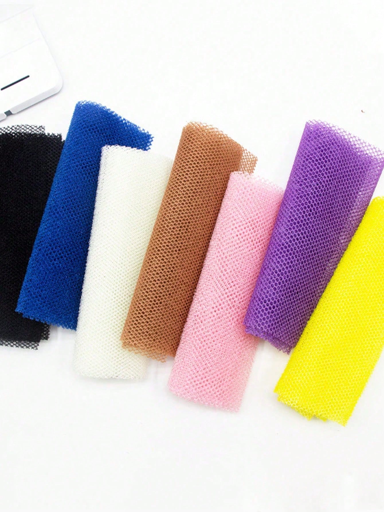 Mesh Exfoliating Back Scrubbing Towel Set, Bath Towel Mesh, Soap Bag, Double-Sided Design, Gentle/Rough Exfoliation, Effective Body Scrub, Back Scrubbing Towel, Shower Use, Premium Mesh Material, Conv