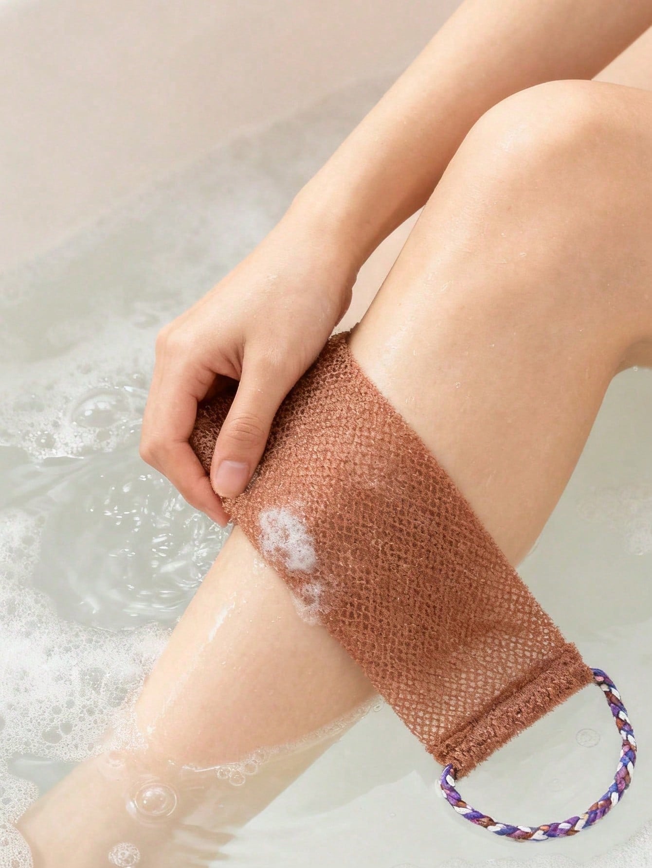 Mesh Exfoliating Back Scrubbing Towel Set, Bath Towel Mesh, Soap Bag, Double-Sided Design, Gentle/Rough Exfoliation, Effective Body Scrub, Back Scrubbing Towel, Shower Use, Premium Mesh Material, Conv