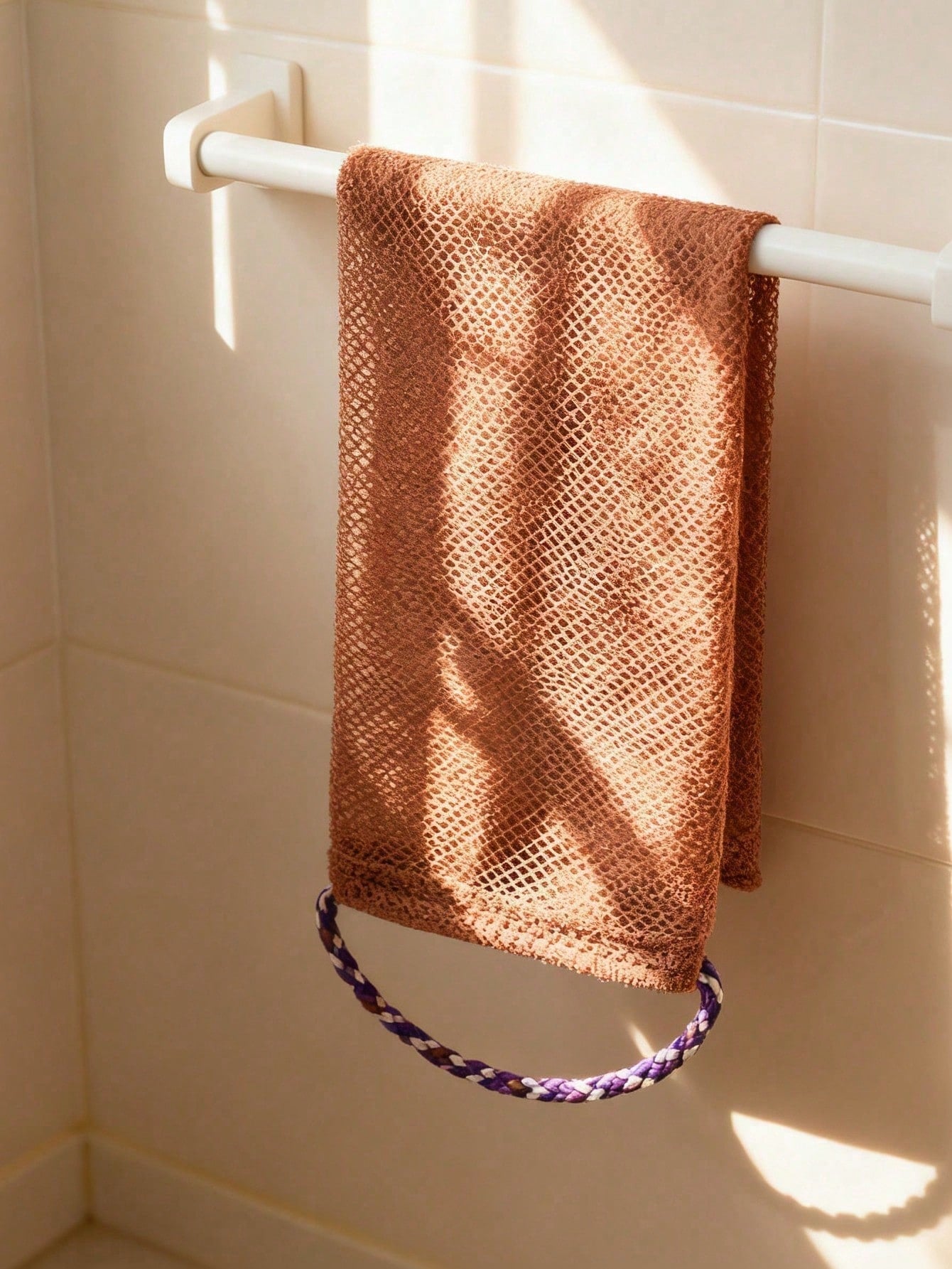 Mesh Exfoliating Back Scrubbing Towel Set, Bath Towel Mesh, Soap Bag, Double-Sided Design, Gentle/Rough Exfoliation, Effective Body Scrub, Back Scrubbing Towel, Shower Use, Premium Mesh Material, Conv