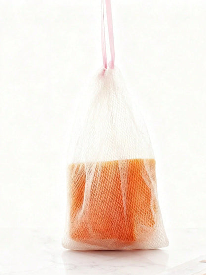 Mesh Exfoliating Back Scrubbing Towel Set, Bath Towel Mesh, Soap Bag, Double-Sided Design, Gentle/Rough Exfoliation, Effective Body Scrub, Back Scrubbing Towel, Shower Use, Premium Mesh Material, Conv