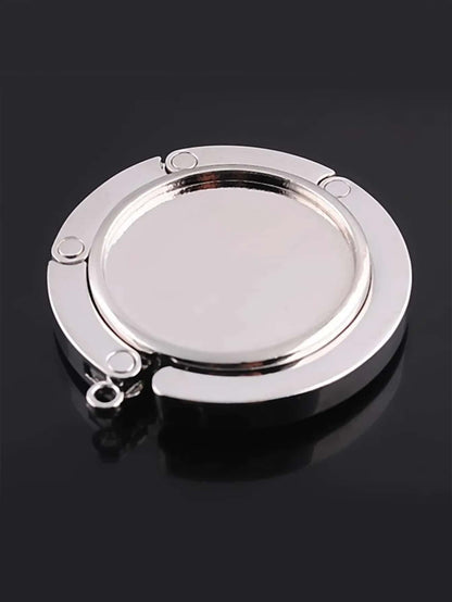Metal Round Bag Hook, Portable Handbag Holder Bag Accessories Gift, Gift, Accessories, Decor For Teen Girls Women College Students,Rookies & White-Collar Workers School Supplies Teacher Gifts Back To