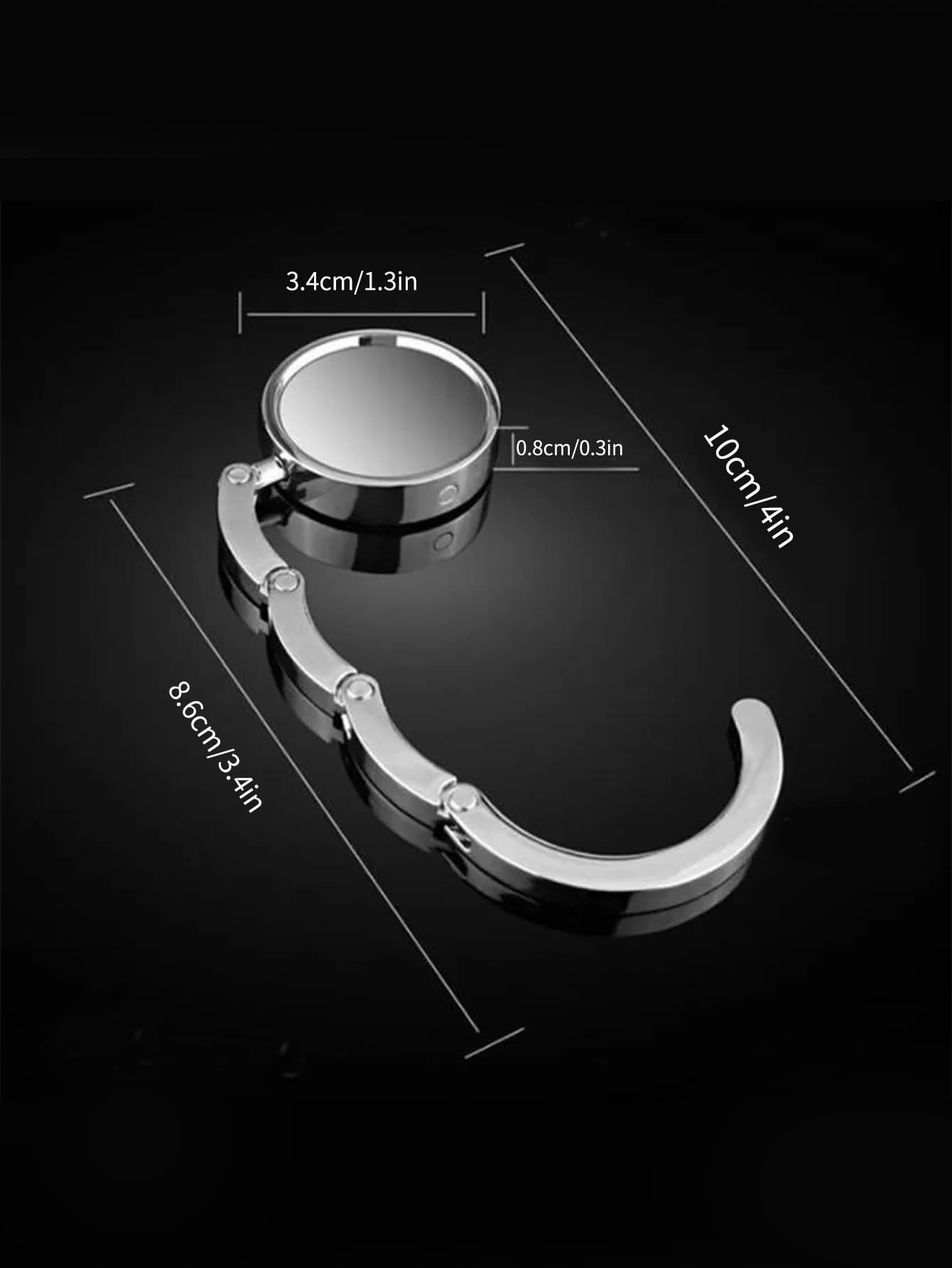 Metal Round Bag Hook, Portable Handbag Holder Bag Accessories Gift, Gift, Accessories, Decor For Teen Girls Women College Students,Rookies & White-Collar Workers School Supplies Teacher Gifts Back To