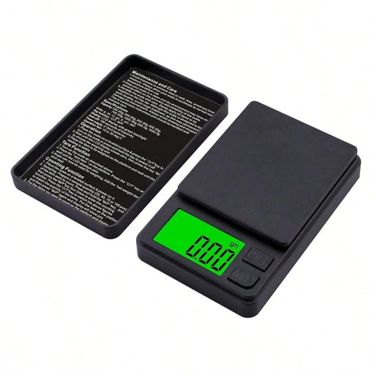 Mini Gram Scale High Precision Electronic Scale Jewelry Scale Suitable For Jewelry, Small Products, Portable, Battery Required, Battery Not Included
