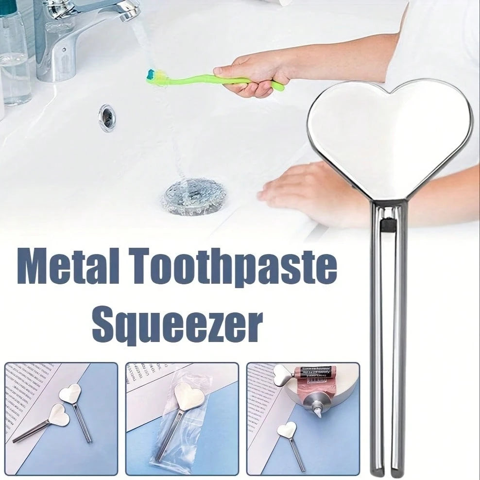 Mini Manual Toothpaste Squeezer Tube Dispenser Tool, Toothpaste & Facial Cleanser Squeezer, Bathroom Accessory