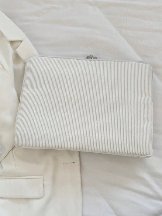 Minimalist Solid Color Luxury Multi-Size Notebook Tablet Laptop Sleeve, Laptop Bag