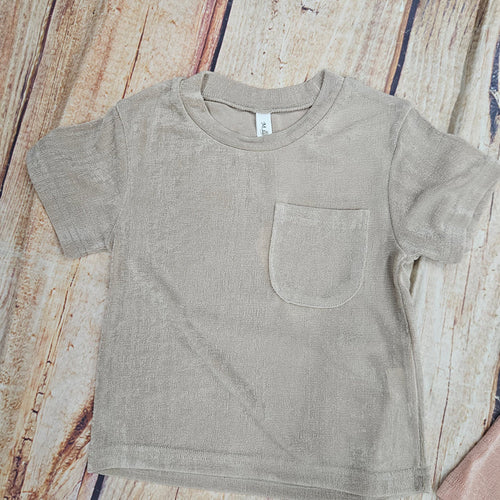 ML KIDS BASIC POCKET T-SHIRT 0158