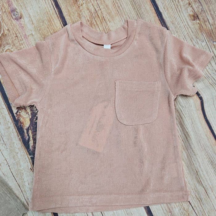 ML KIDS BASIC POCKET T-SHIRT 0158