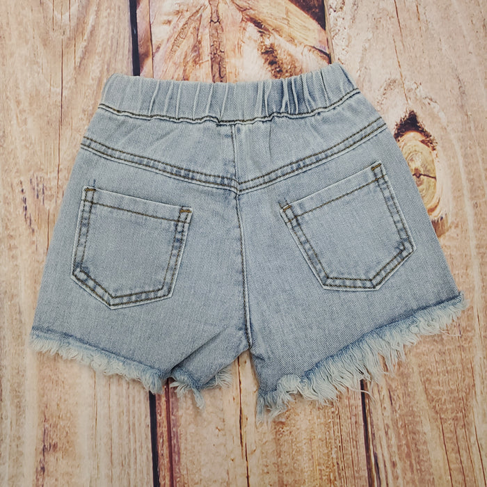 ML Kids Distressed Denim Shorts
