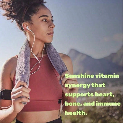 [Mother's Day Gift For Mom]Vitamin D3 5,000 + K2 MK7 Softgels, 250 Count| 2-In-1 Complex| Supports Heart, Bone, Teeth & Immune Health| Easy To Swallow