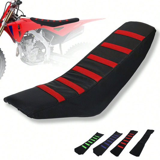 Motorcycle Seat Anti-Slip Soft Rubber Universal Cover, Suitable For Suzuki, Kawasaki, Etc. 50cc-250cc Dirt Bikes, ATVs, Off-Road Motorcycles, Off-Road Bicycles, Mountain Bikes And Other Outdoor Sports