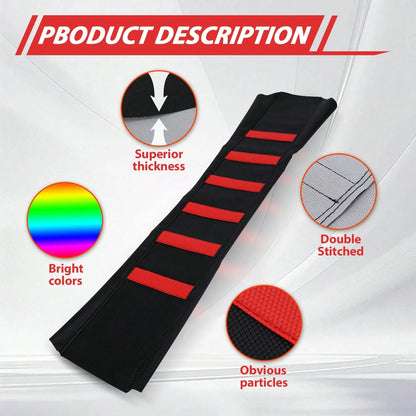 Motorcycle Seat Anti-Slip Soft Rubber Universal Cover, Suitable For Suzuki, Kawasaki, Etc. 50cc-250cc Dirt Bikes, ATVs, Off-Road Motorcycles, Off-Road Bicycles, Mountain Bikes And Other Outdoor Sports