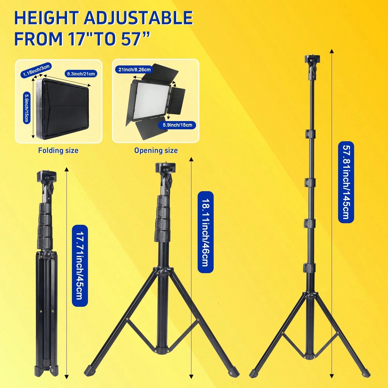 Multi Functional 10 Inch LED Fill Light Portable Photography Live Light 145cm Adjustable Bracket With Three Color Modes (Color Temperature, Cool White, Warm Light) Adjustable With Windshield Partition