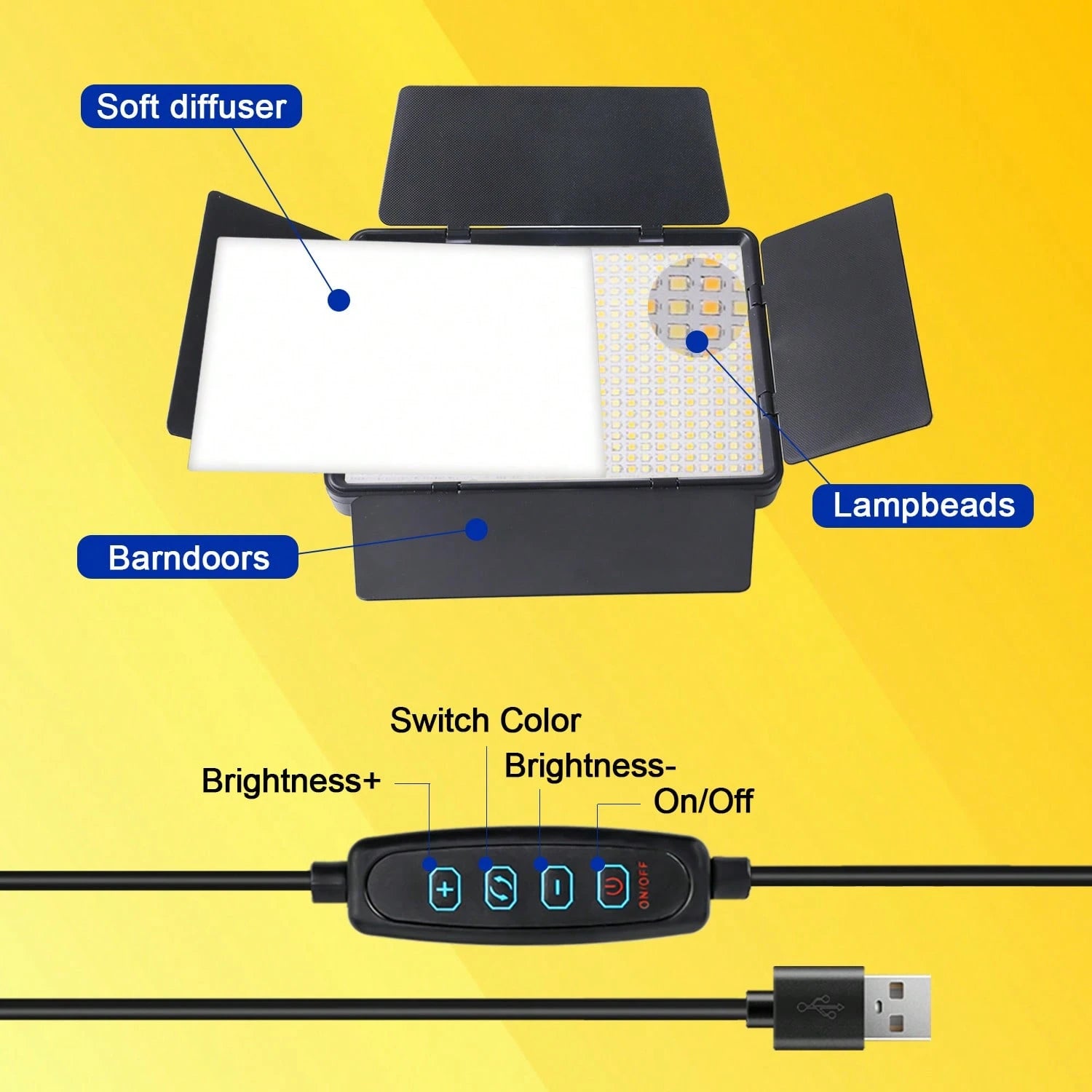 Multi Functional 10 Inch LED Fill Light Portable Photography Live Light 145cm Adjustable Bracket With Three Color Modes (Color Temperature, Cool White, Warm Light) Adjustable With Windshield Partition
