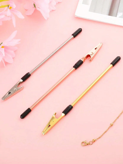 Multicolor Bracelet Helper Tool, Bracelet Clasp Fastener, Jewelry Wearing Aid With Alligator Clip For Bracelet, Necklace & Watch, Portable Accessory
