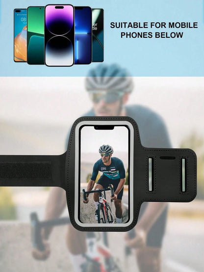 Multifunctional Waterproof Armband Phone Holder For Outdoor Sports, Running, Hiking, Cycling, Fitness, Touchscreen Phone Arm Bag