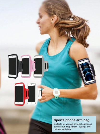 Multifunctional Waterproof Armband Phone Holder For Outdoor Sports, Running, Hiking, Cycling, Fitness, Touchscreen Phone Arm Bag