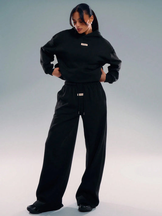 MUSERA Drawstring Wide Leg Sweatpants Vacation Airport Casual Summer 90's Cute Y2k Graduation Back To School Teacher For Women Fall Autumn