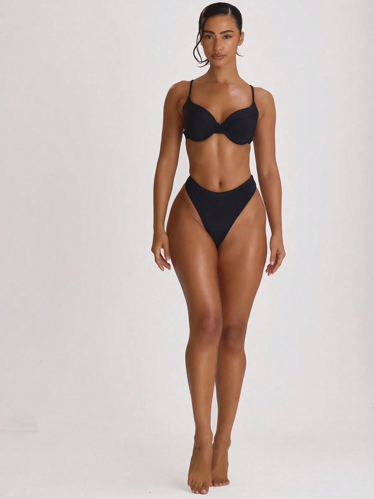 Musera Resort High Fit Coverage Cheeky Bikini Bottoms Swim Vacation Holiday Summer Travel Beachwear Basics Hen Do Wedding Bridal Bachelorette Resort Core